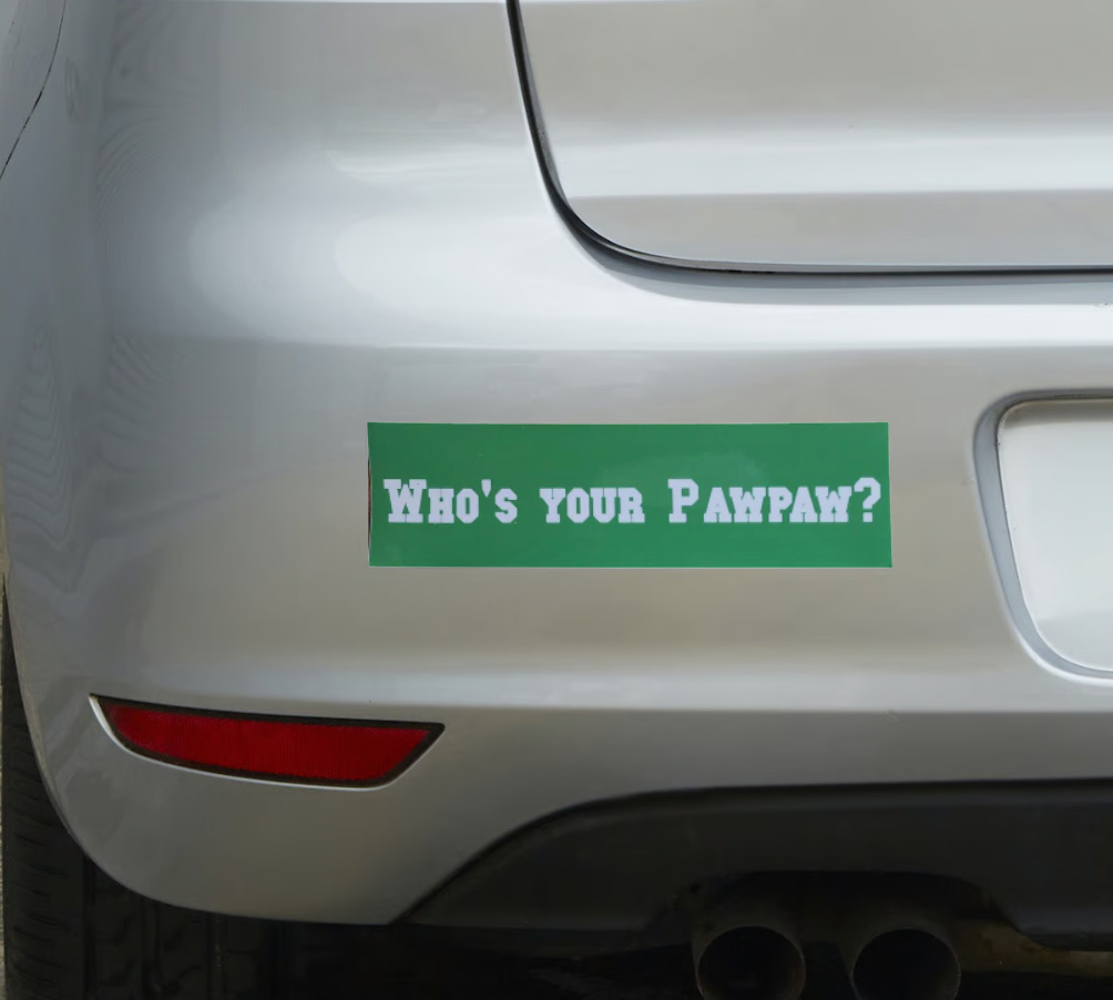 Pawpaw Bumper Stickers