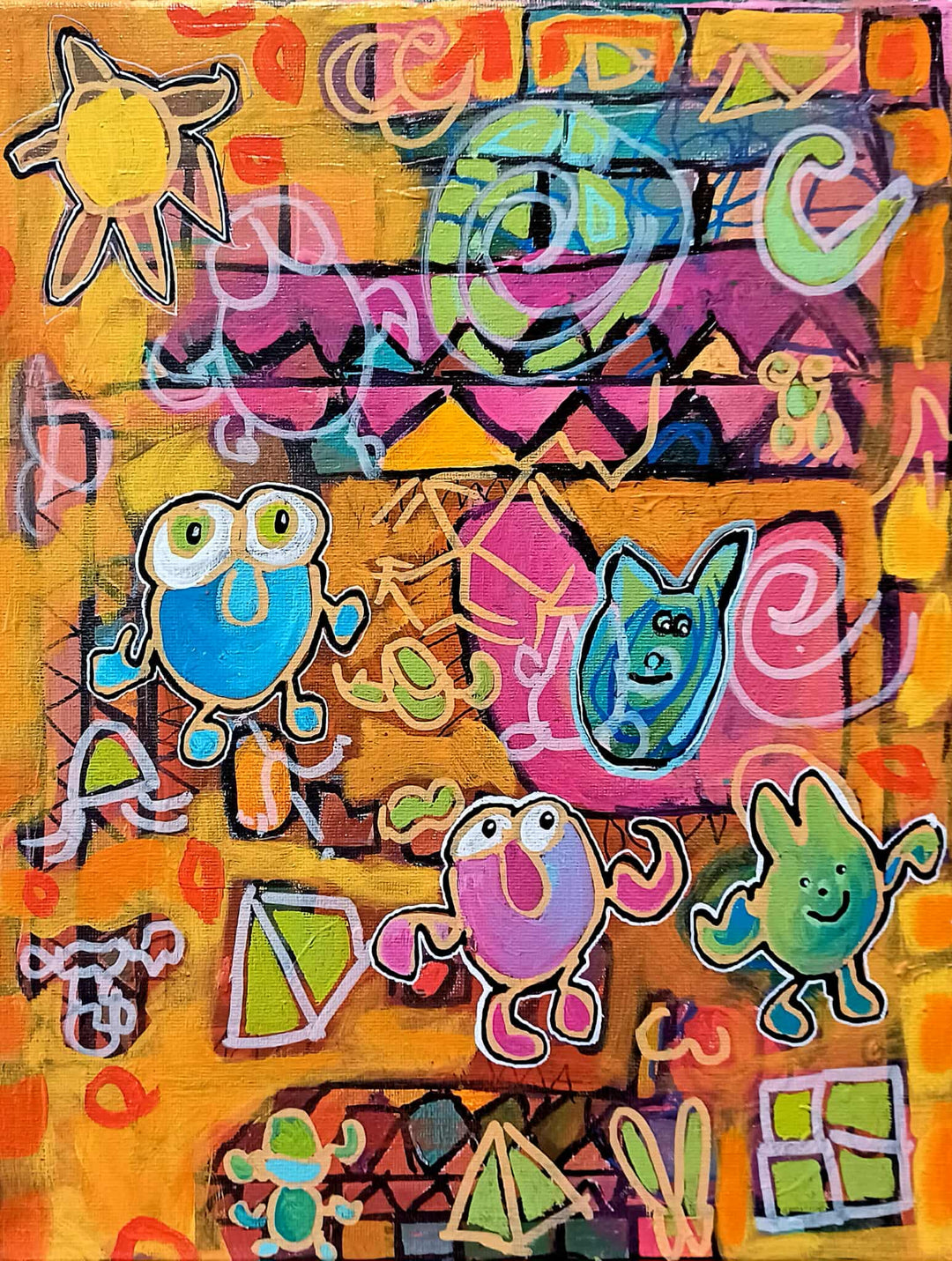 The Colorful Painting