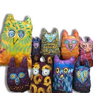 Fabric Owls